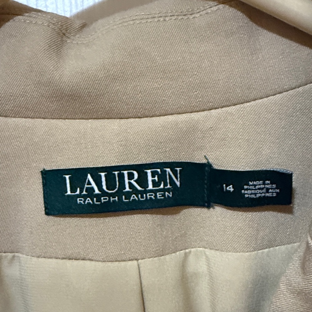 Ralph Lauren Tan Blazer - Picture 2 of 6